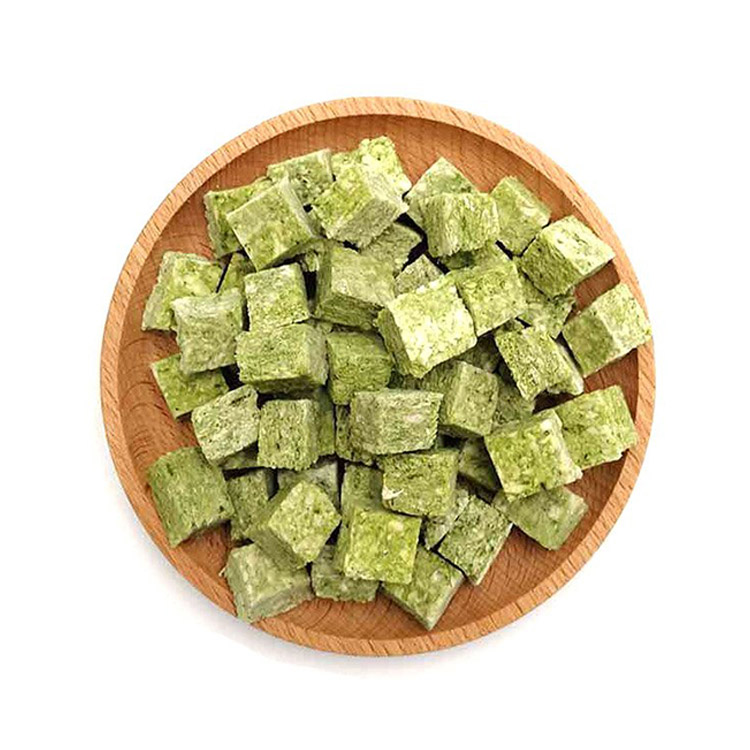 Chicken and Spinach Diced